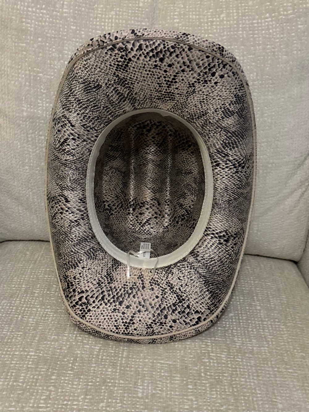 Light snakeskin cowboy - Picture 2 of 3